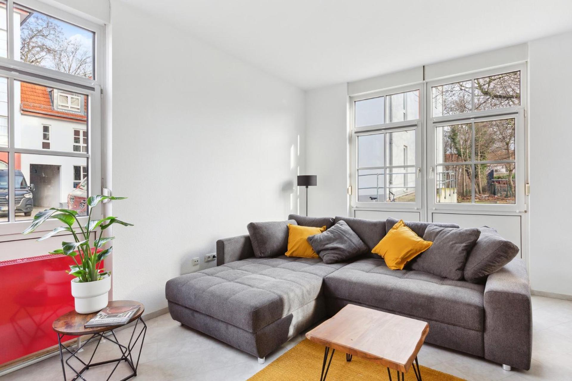 Marlei 6 Apartment Mit 3 Schlafzimmern, Gemuetlichen Wohnbereich, Mit 2 Wcs Markranstädt 外观 照片