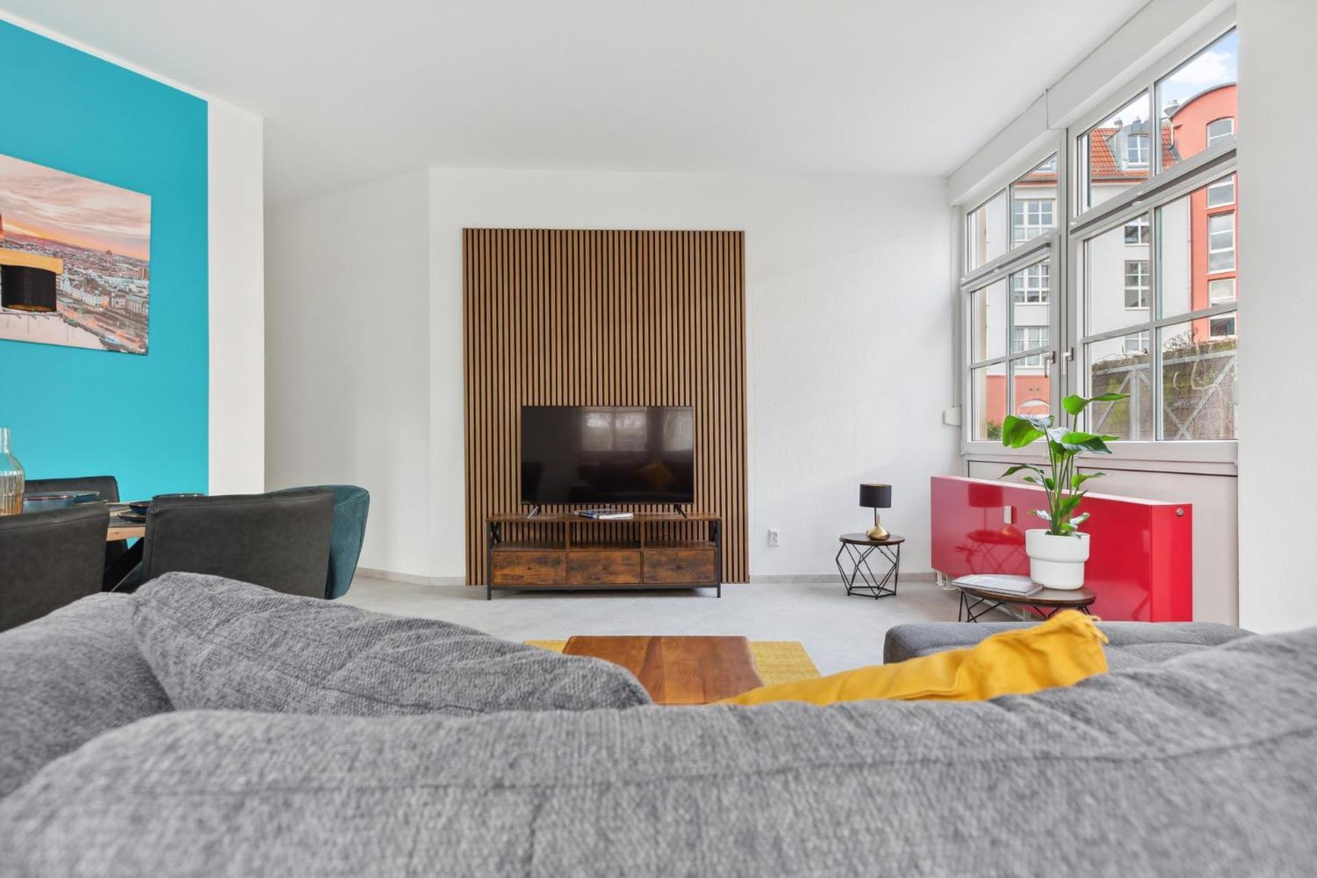Marlei 6 Apartment Mit 3 Schlafzimmern, Gemuetlichen Wohnbereich, Mit 2 Wcs Markranstädt 外观 照片